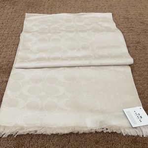 NWT Coach Brand Lightweight Scarf